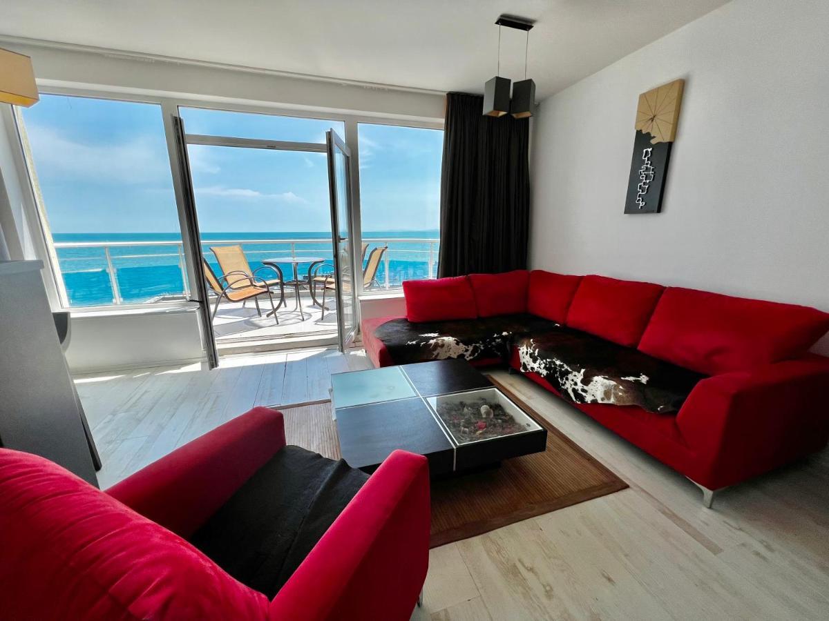 Modern Beachfront Apartment With Pool Ravda Exterior photo